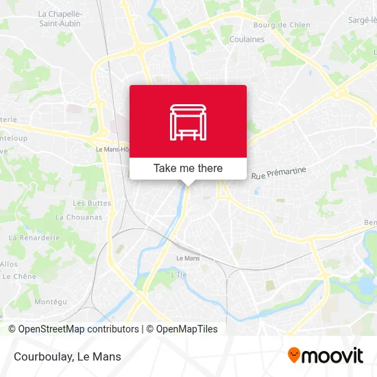Courboulay map