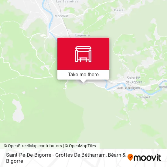 Saint-Pé-De-Bigorre - Grottes De Bétharram map