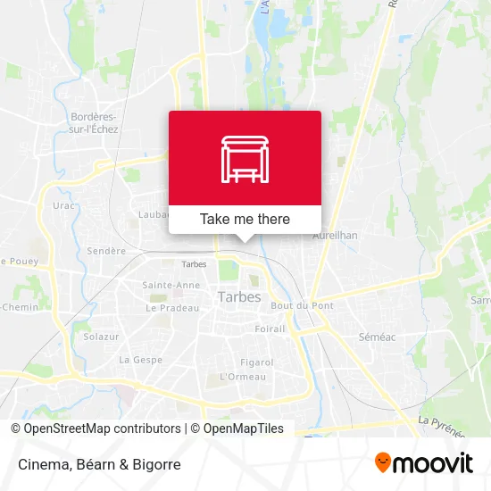 Cinema map