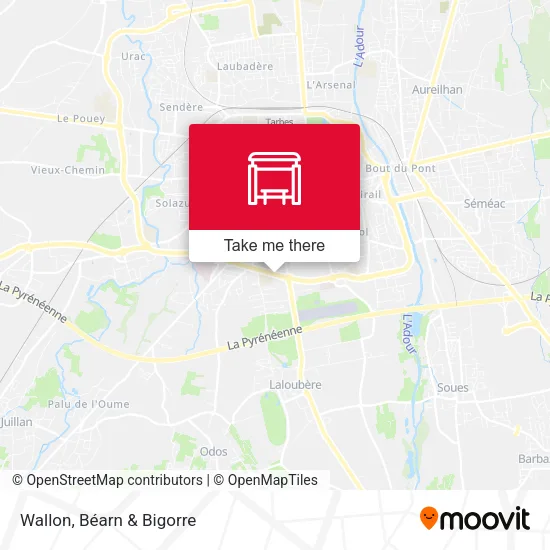 Wallon map