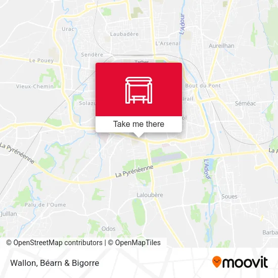 Wallon map