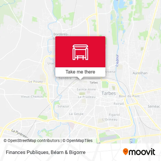 Finances Publiques map