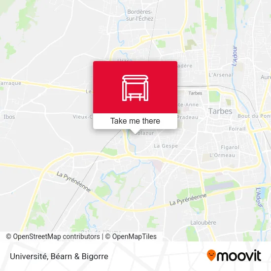 Université map