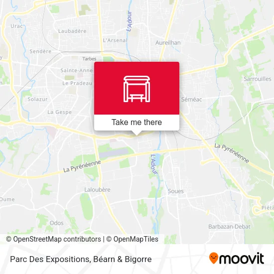 Parc Des Expositions map