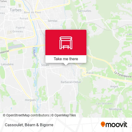 Cassoulet map