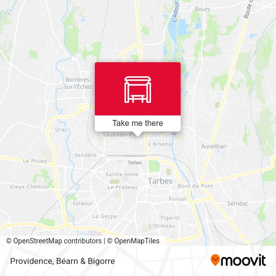Mapa Providence