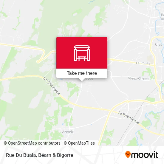 Rue Du Buala map