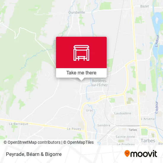 Peyrade map
