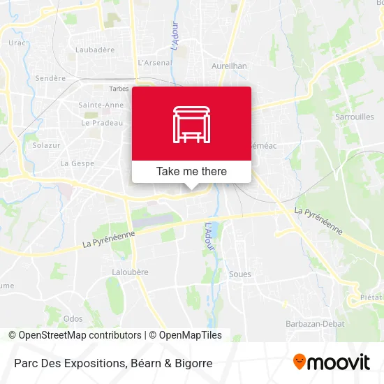 Parc Des Expositions map