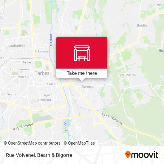 Rue Voivenel map