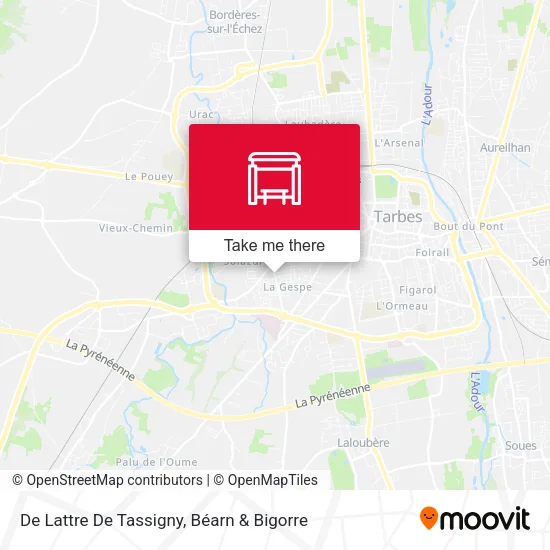 De Lattre De Tassigny map