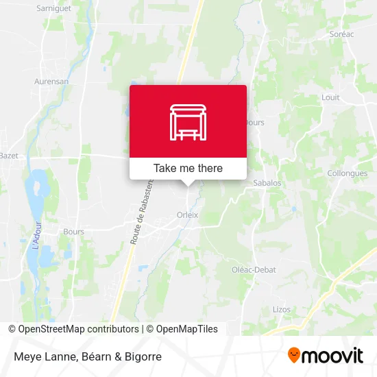 Meye Lanne map