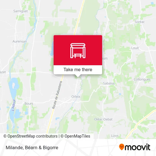 Milande map