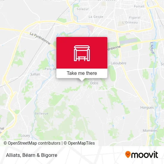 Alliats map