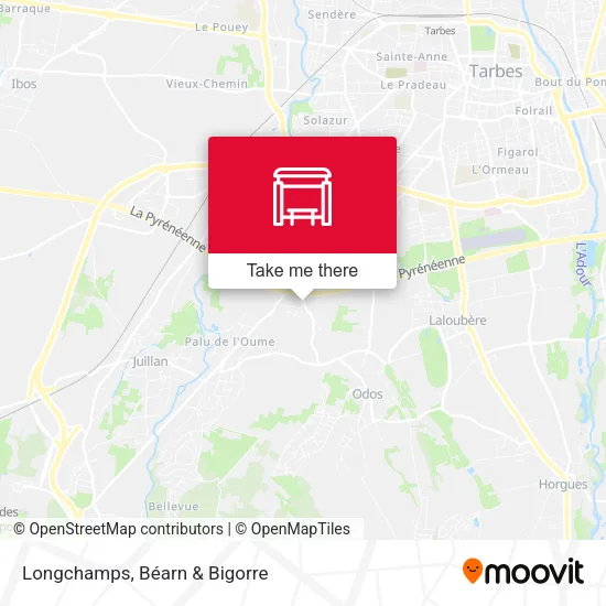 Longchamps map