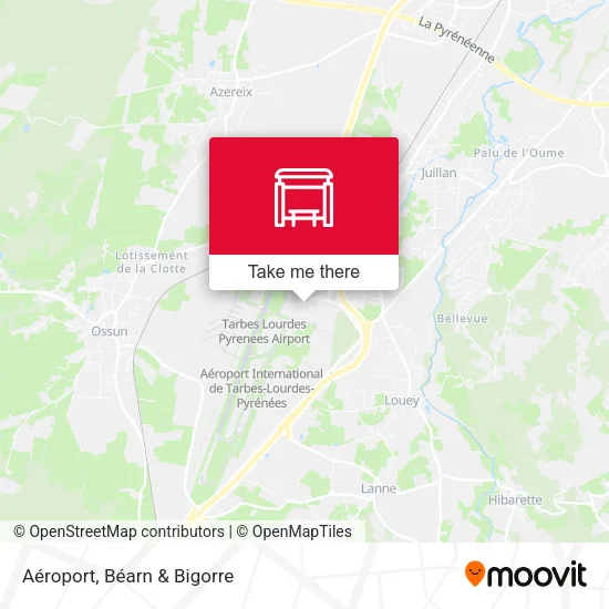 Aéroport map