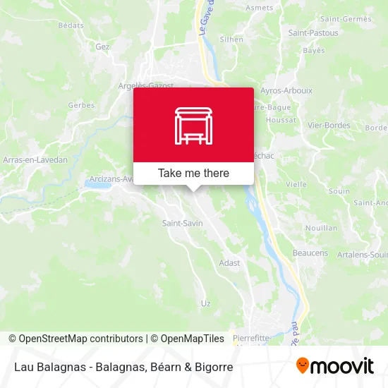 Lau Balagnas - Balagnas map