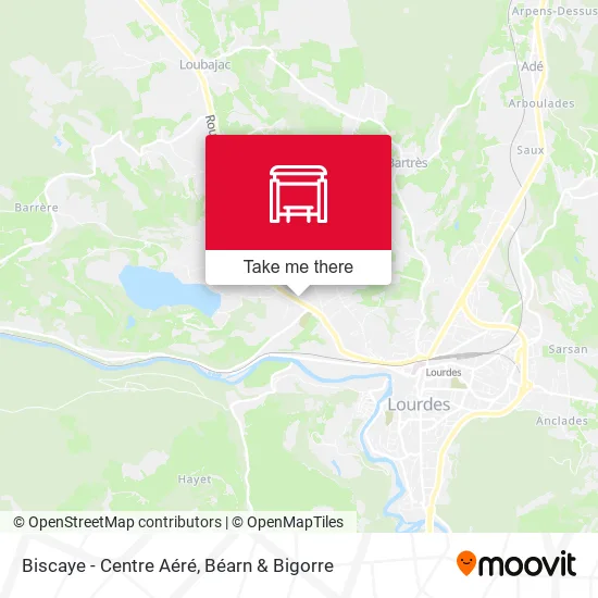 Biscaye - Centre Aéré map
