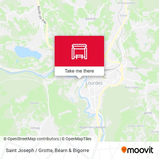 Saint Joseph / Grotte map