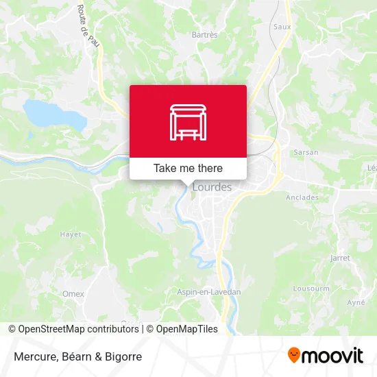 Mercure map