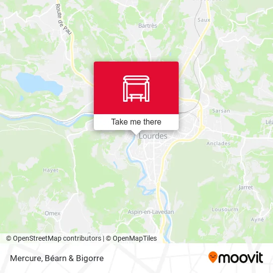 Mercure map