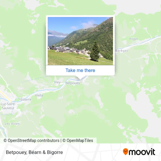 Mapa Betpouey