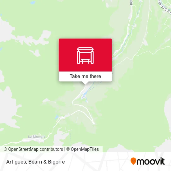 Artigues map