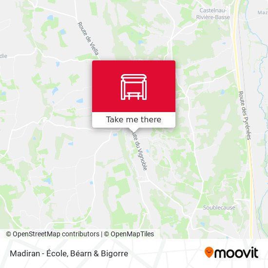Madiran - École map
