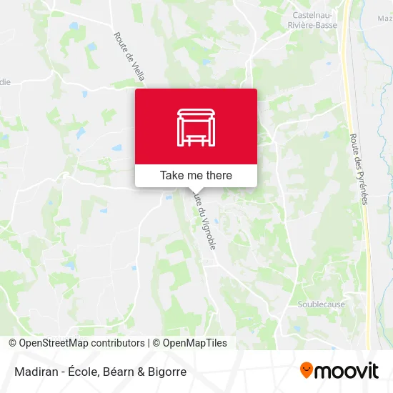 Madiran - École map