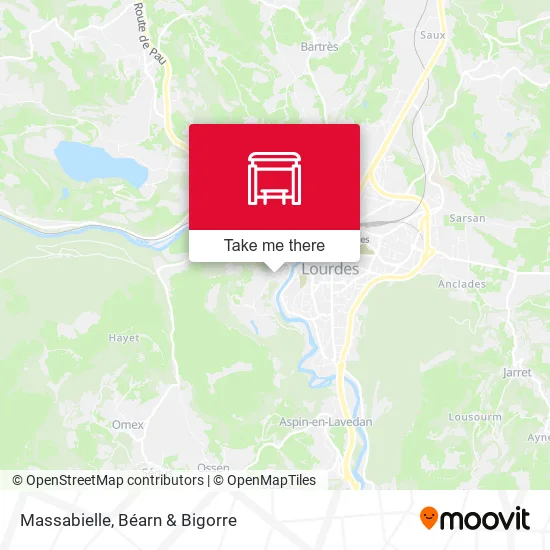 Massabielle map