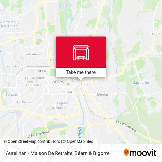 Aureilhan - Maison De Retraite map