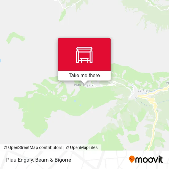 Piau Engaly map