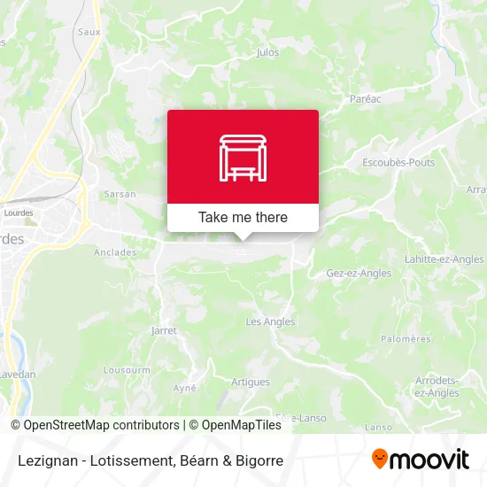 Lezignan - Lotissement map