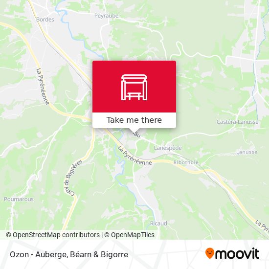 Ozon - Auberge map