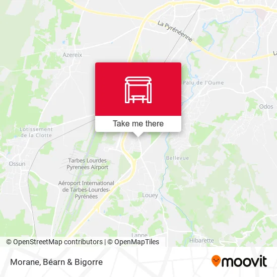 Mapa Morane