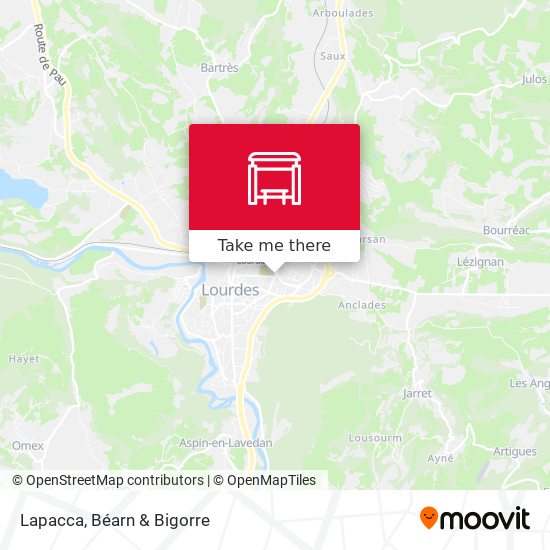 Lapacca map