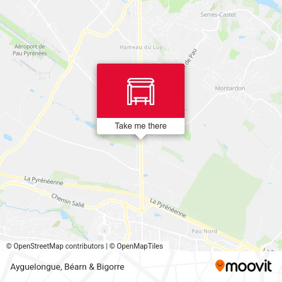 Ayguelongue map
