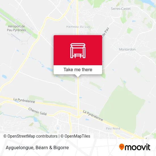 Ayguelongue map