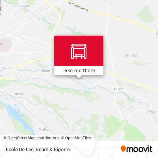 Ecole De Lée map