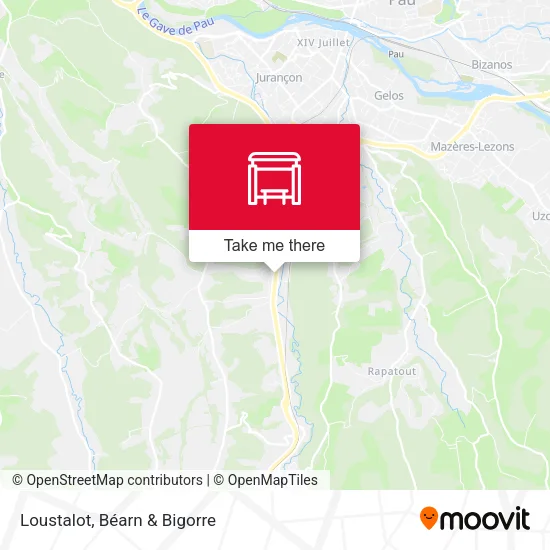 Loustalot map