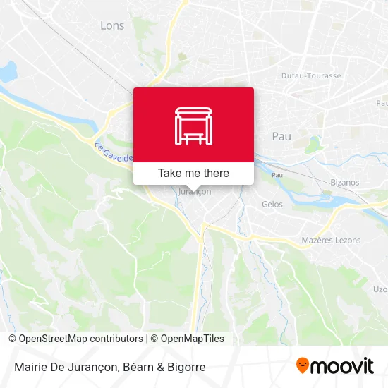 Mairie De Jurançon map