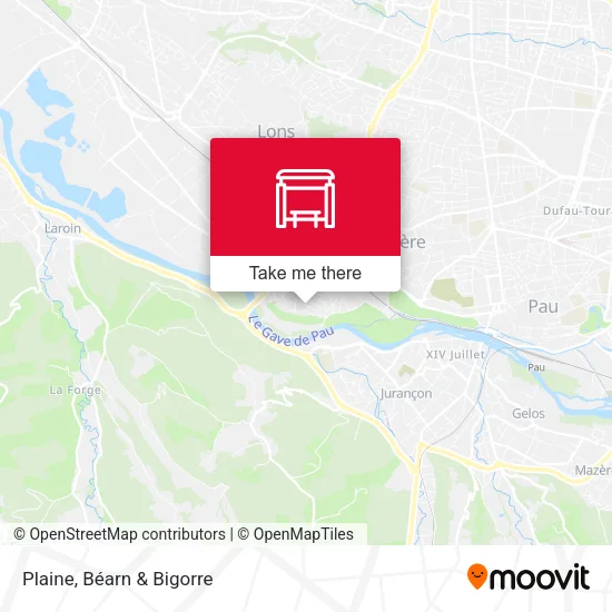 Plaine map