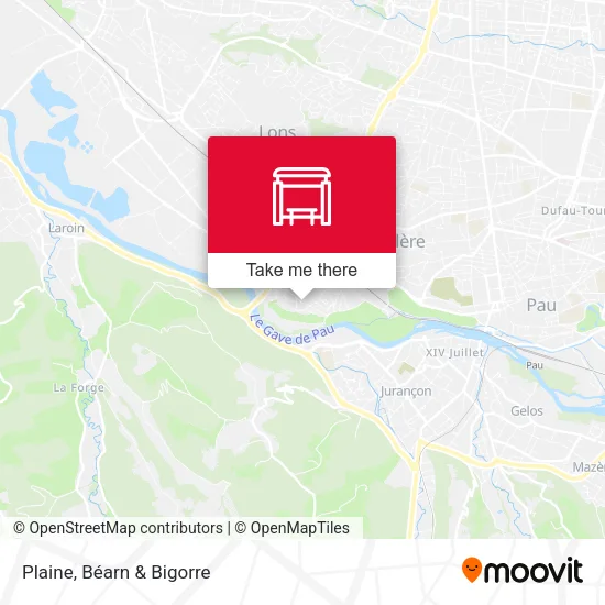 Plaine map