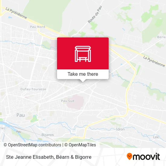 Ste Jeanne Elisabeth map