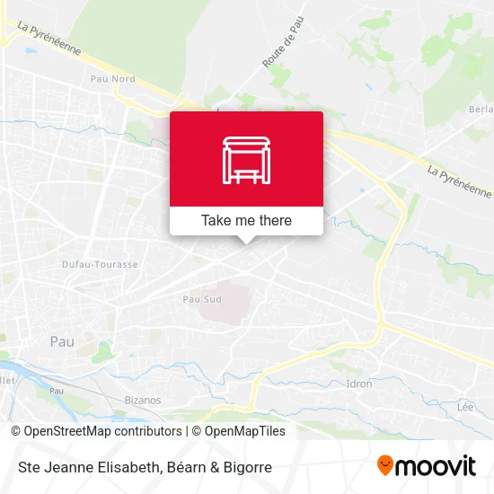 Ste Jeanne Elisabeth map