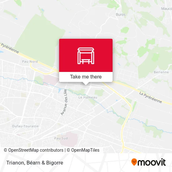Trianon map