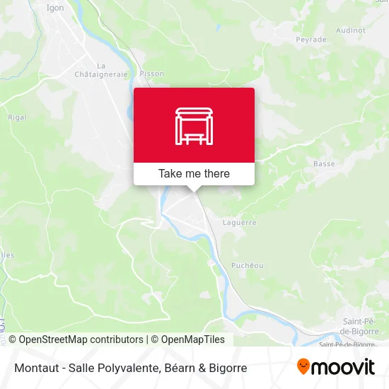 Montaut - Salle Polyvalente map
