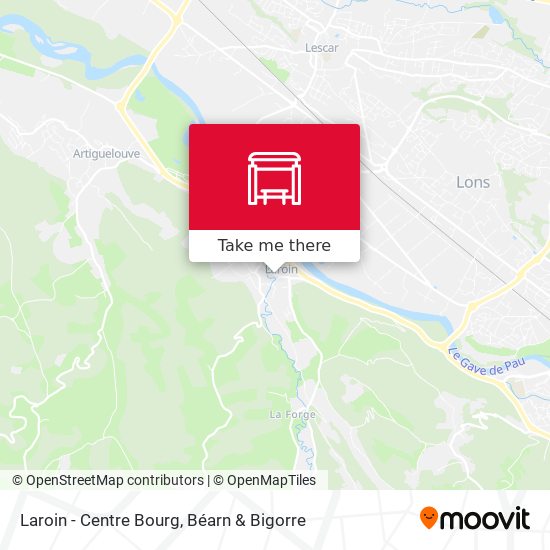 Laroin - Centre Bourg map