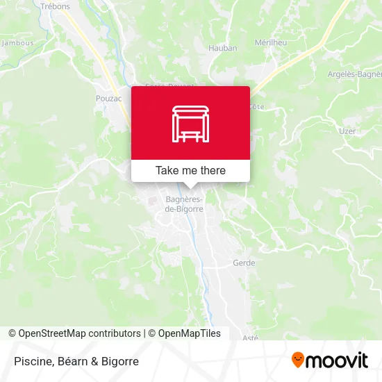 Piscine map