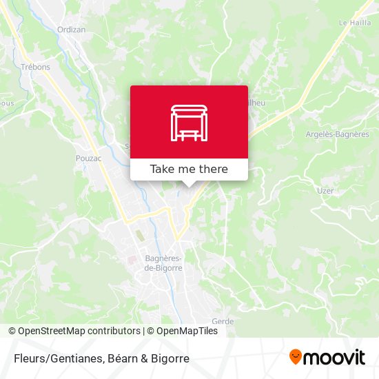 Fleurs/Gentianes map